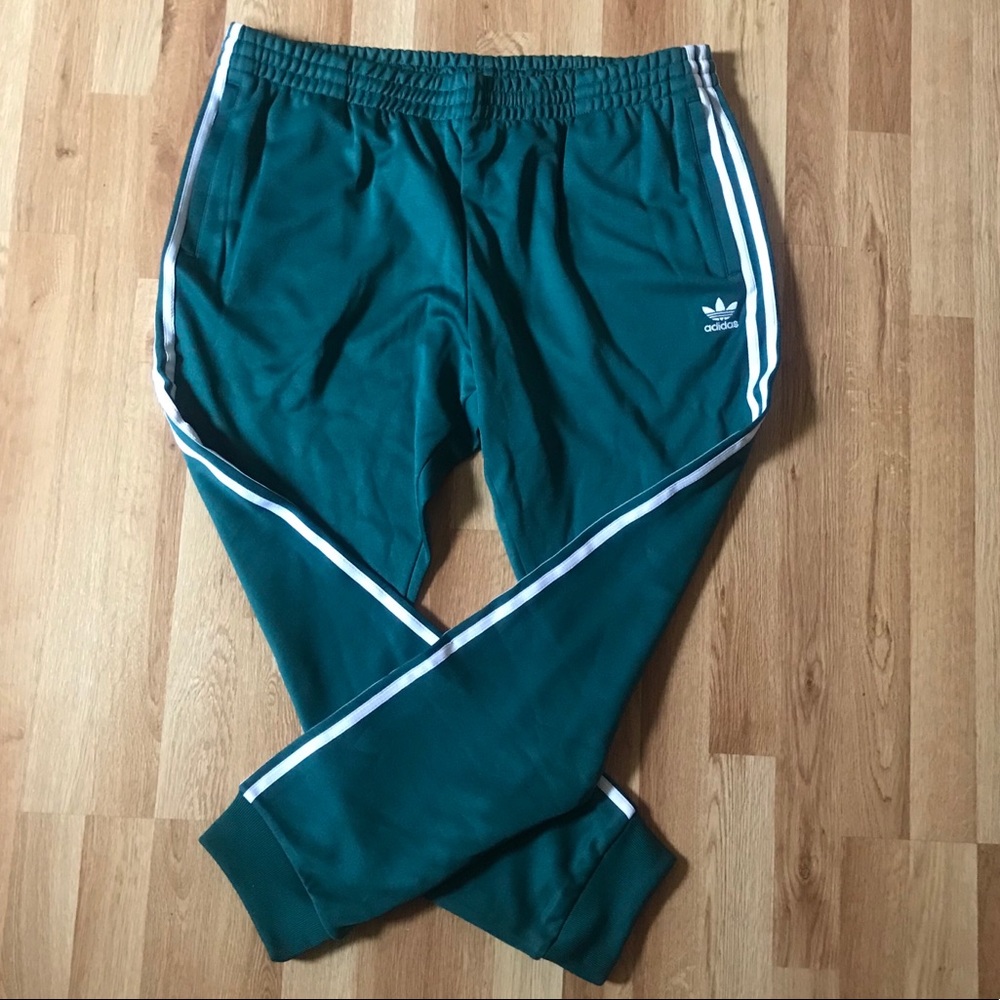 Adidas SST TP Superstar Trackpant Green jogger 2XL